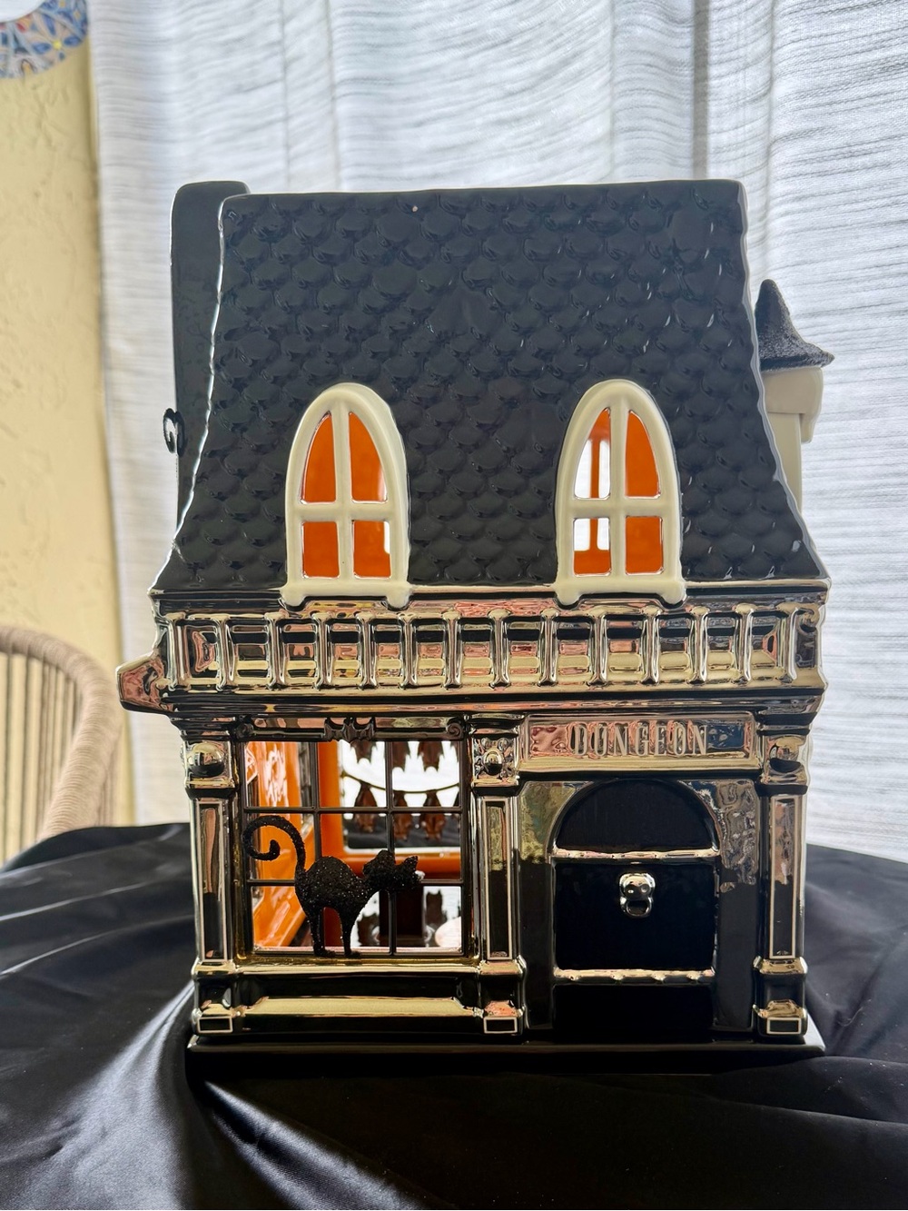 2017 Bath & Body WBones & Co. Apothecary Halloween House Luminary RARE - Picture 2 of 6